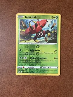Pokemon Card Tapu Bulu Reverse Holo - Rare Battle Styles 16/163 M/NM - Image 1