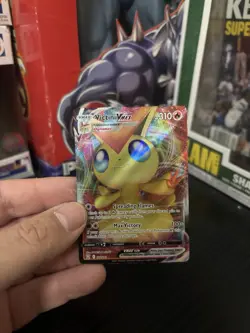 Pokemon TC Battle Styles - Victini VMAX 22/163 Ultra Rare Card - Image 1
