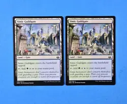 2x Simic Guildgate Modern Masters 2017 MTG Magic Card Dual Land - Gate Color 248 - Image 1