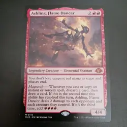 Mtg Ashling, Flame Dancer NM Modern Horizons 3 115 Magic Mythic Rare Card - Image 1