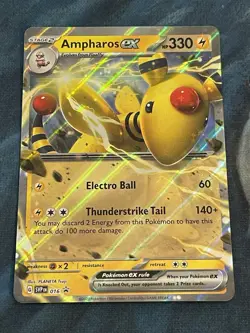 Ampharos ex 016 Sv: Scarlet & Violet Promo Cards Holo - Image 1