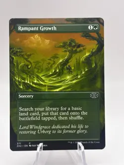 Rampant Growth 371 Borderless Double Masters 2022 2X2 MTG NM - Image 1