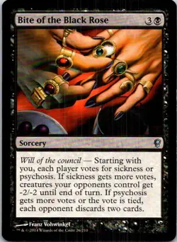 Bite of the Black Rose 26 U Conspiracy LP MTG - Image 1