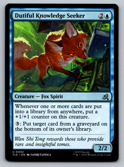 Dutiful Knowledge Seeker U 0092 Avatar: The Last Airbender Regular - Image 1