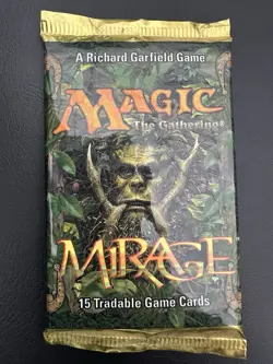 Magic The Gathering Booster Pack Mirage Unopened WOC MTG 742818065221 - Image 1