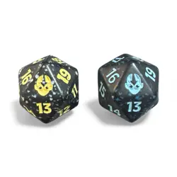 Lot Of 2 Magic The Gathering Avatar:TLB Spin Down Life Counter D20 Dice - Image 1