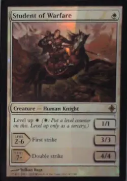 Student of Warfare - Rise of the Eldrazi: #47, MTG - Foil Nm R247 - Image 1