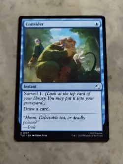 Consider #157 Near Mint Avatar: The Last Airbender Eternal TLE Magic MTG - Image 1