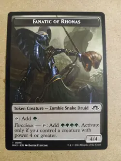 Fanatic of Rhonas Token Modern Horizons 3 NM MTG - Image 1