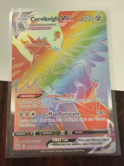 Corviknight VMAX - #174/163 - Battle Styles - Secret Rare Rainbow - NM - Pokemon - Image 1
