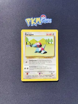 Pokemon TCG Porygon Base Set 39/102 Regular MP. - Image 1