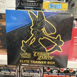 Pokemon TCG: Crown Zenith Elite Trainer Box - 10 Packs Factory Sealed NEW - Image 1
