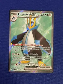 Pokemon Empoleon ex 114/094 Full Art Ultra Rare Fiamme Spettrali Ita Near Mint - Image 1