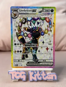 Umbreon ex - SVP 176 - Black Star Promo - Prismatic Evolutions Pokemon TCGKITTEN - Image 1