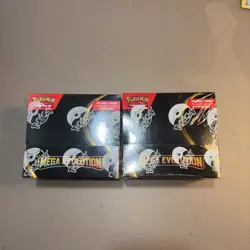 2X Pokemon Mega Evolution Enhanced Booster Box Factory Sealed - Image 1