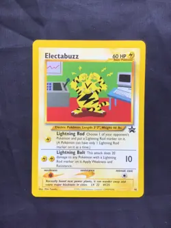 Pokemon Cards: Wizards Black Star Promo: Electabuzz 46 - Image 1