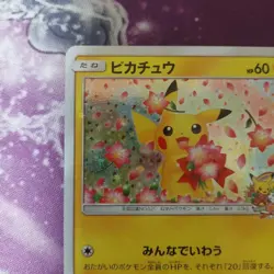 Pikachu 224/SM-P Pokemon Center 20th Anniversary Promo Japanese Pokemon Card JP - Image 4