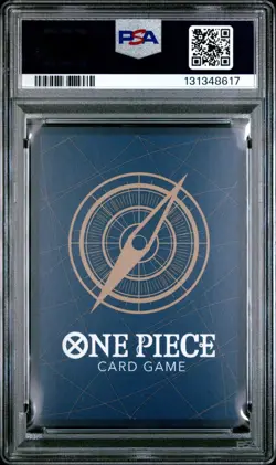 2025 ONE PIECE OP07-073 BANDAI CARD GAMES FEST 25-26 MONKEY D LUFFY PROMO PSA 10 - Image 2