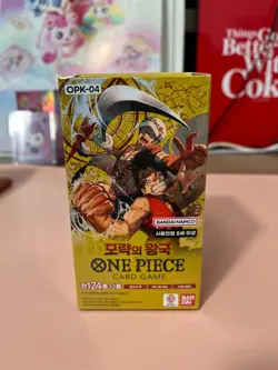 ONE PIECE TCG Card Game Kingdom of Intrigue OPK-04 Booster Box Korean Ver. - Image 2