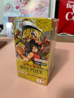 ONE PIECE TCG Card Game Kingdom of Intrigue OPK-04 Booster Box Korean Ver. - Image 3