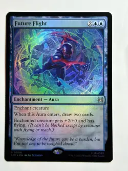 Future Flight Marvel's Spider-Man: Eternal-Legal 6 Foil MTG Card LP-NM - Image 1