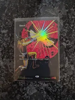 2025 MTG Shock - 0027 - M - Borderless - Foil - Marvel's Spider-Man - Image 1