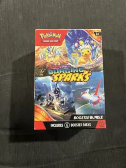Pokemon TCG Scarlet & Violet Surging Sparks Booster Bundle Factory Sealed NEW - Image 1