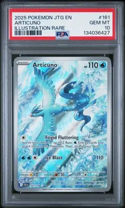 Articuno 161/159 Illustration Rare Sv09 Journey Together PSA 10 GEM MINT Pokemon - Image 1