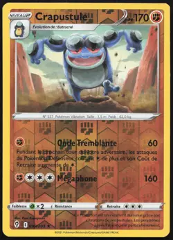 Carte Pokemon Crapustule 090/203 Reverse Evolution Celeste Francais - Image 1