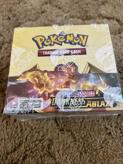 Pokemon TCG: Sword & Shield- Darkness Ablaze Booster Box. Factory Sealed W. Case 820650817120 - Image 2