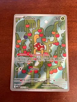 Pokemon TCG Shuckle 136/132 Mega Evolution Full Art IR Illustration Rare English - Image 1