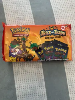 Pokemon TCG 2024 Trick or Trade BOOster Bundle (35 Mini Packs) - New Sealed - Image 1