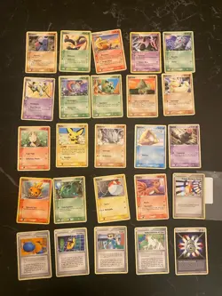 Lotto Carte Pokemon set EX Smeraldo 3 Rare Nosepass Seviper - Image 1