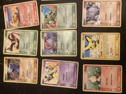 Lotto Carte Pokemon set EX Smeraldo 3 Rare Nosepass Seviper - Image 2
