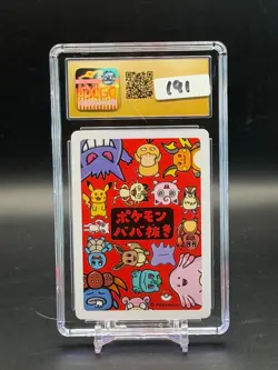 CGC PRISTINE 10 Raichu Pokemon Playing Cards JPN Old Maid - Image 2