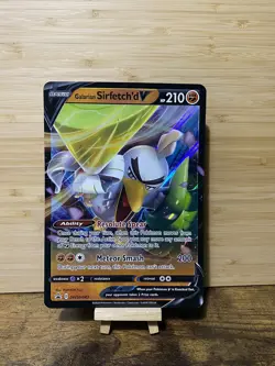 JUMBO Galarian Sirfetch'd V - SWSH043 Sword & Shield Promo - Pokemon Card - Image 1