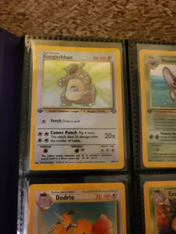 Pokemon Jungle 1st Edition Part Complete Set + Holos & Binder - NM 30/64 Cards - Image 2