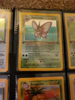 Pokemon Jungle 1st Edition Part Complete Set + Holos & Binder - NM 30/64 Cards - Image 3