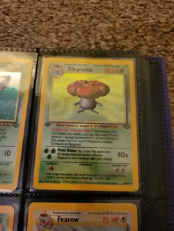 Pokemon Jungle 1st Edition Part Complete Set + Holos & Binder - NM 30/64 Cards - Image 4