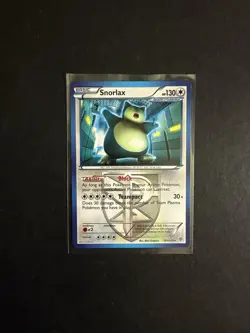 Snorlax 101/135 Team Plasma Non Holo Rare Pokemon Card Plasma Storm PTCG - Image 1
