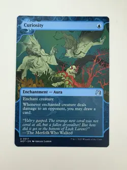 Curiosity Showcase MTG Magic the Gathering Card NM Near Mint WOT - Image 1