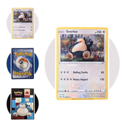Sword & Shield Pokemon Card (R93): Snorlax 140/202 Cosmos Holo - Image 1