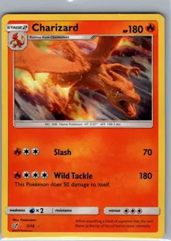 Charizard 5/18 Holo Detective Pikachu - Pokemon Card - LP - Image 1