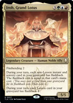 Iroh, Grand Lotus Avatar: The Last Airbender Magic MTG NM - Image 1