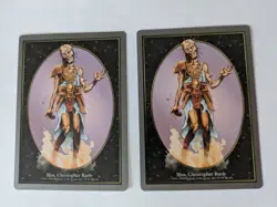 2 Zombie token Unglued MTG NM Free shipping with tracking - Image 1