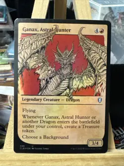 MTG *Ganax, Astral Hunter Showcase foil X1* (NM) Baldur's Gate Magic - Image 1