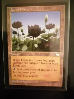 MtG -Lotus Vale (Weatherlight) - Image 1