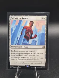 With Great Power 0024 Marvel's Spider-Man MTG Regular - Image 1