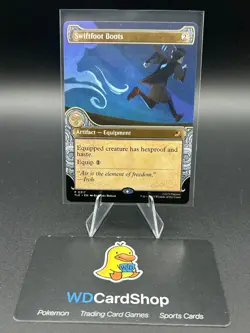 MTG Swiftfoot Boots #0317 Showcase Promo Avatar: The Last Airbender: E-L (TLE) - Image 1