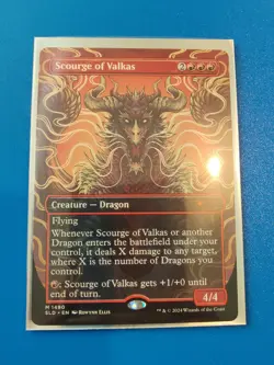 Magic the Gathering - Scourge of Valkas - Secret Lair Borderless - NM - Image 1